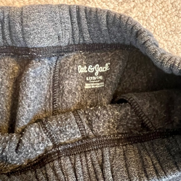 Boys Cat & Jack Fleece Lines Sweatpants/Joggers Size 12/14 (Large) - Picture 3 of 3